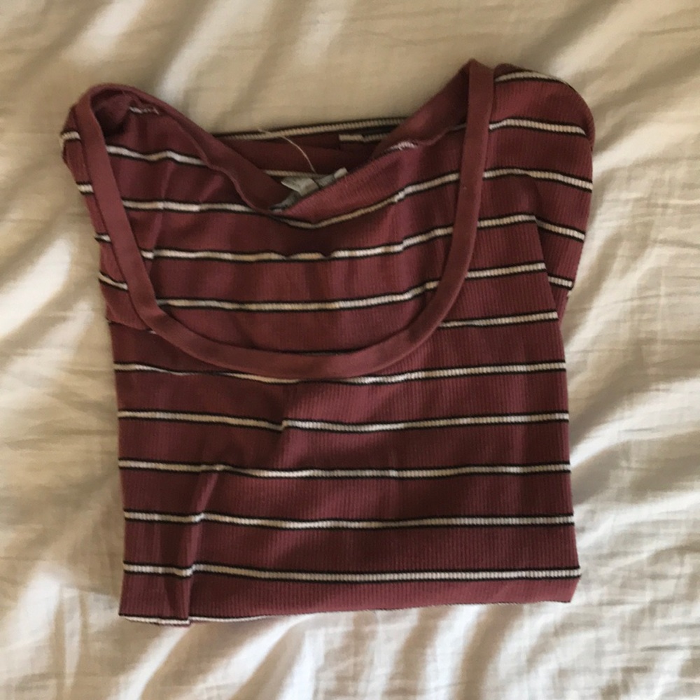 Charlotte Russe Striped T-shirt